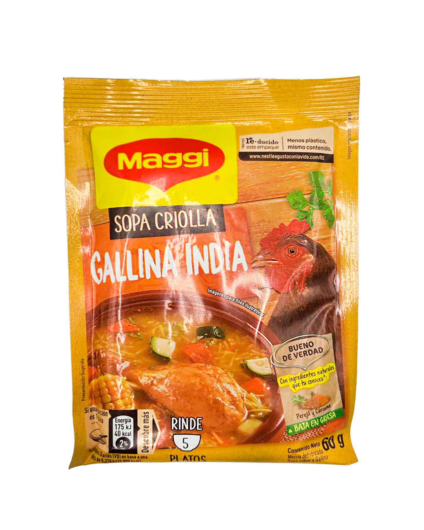 Sopa Maggi Gallina India Criolla 60g