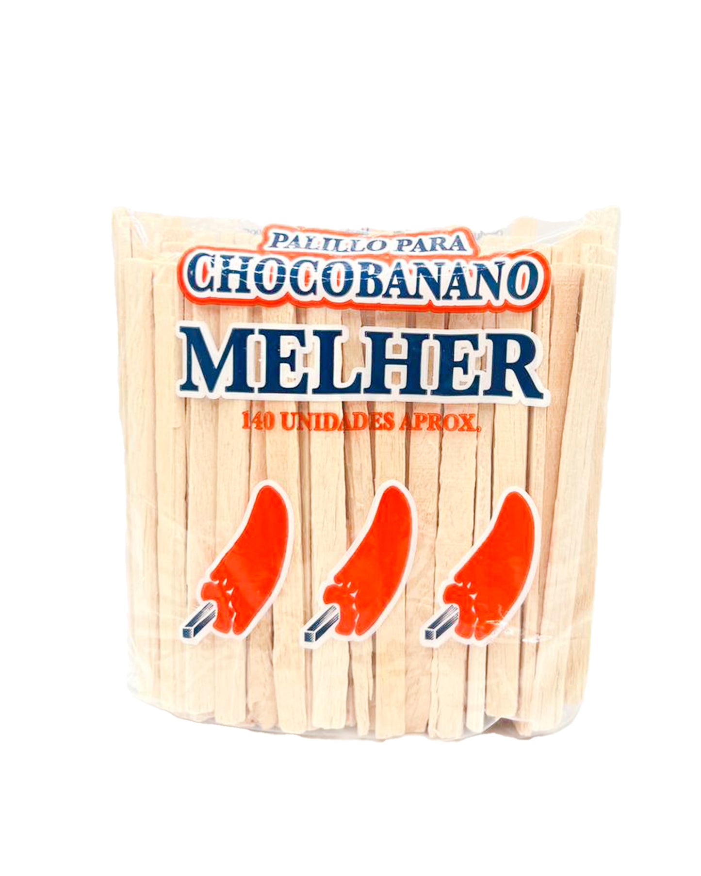 Palitos Helher para Chocobanano 140 unit