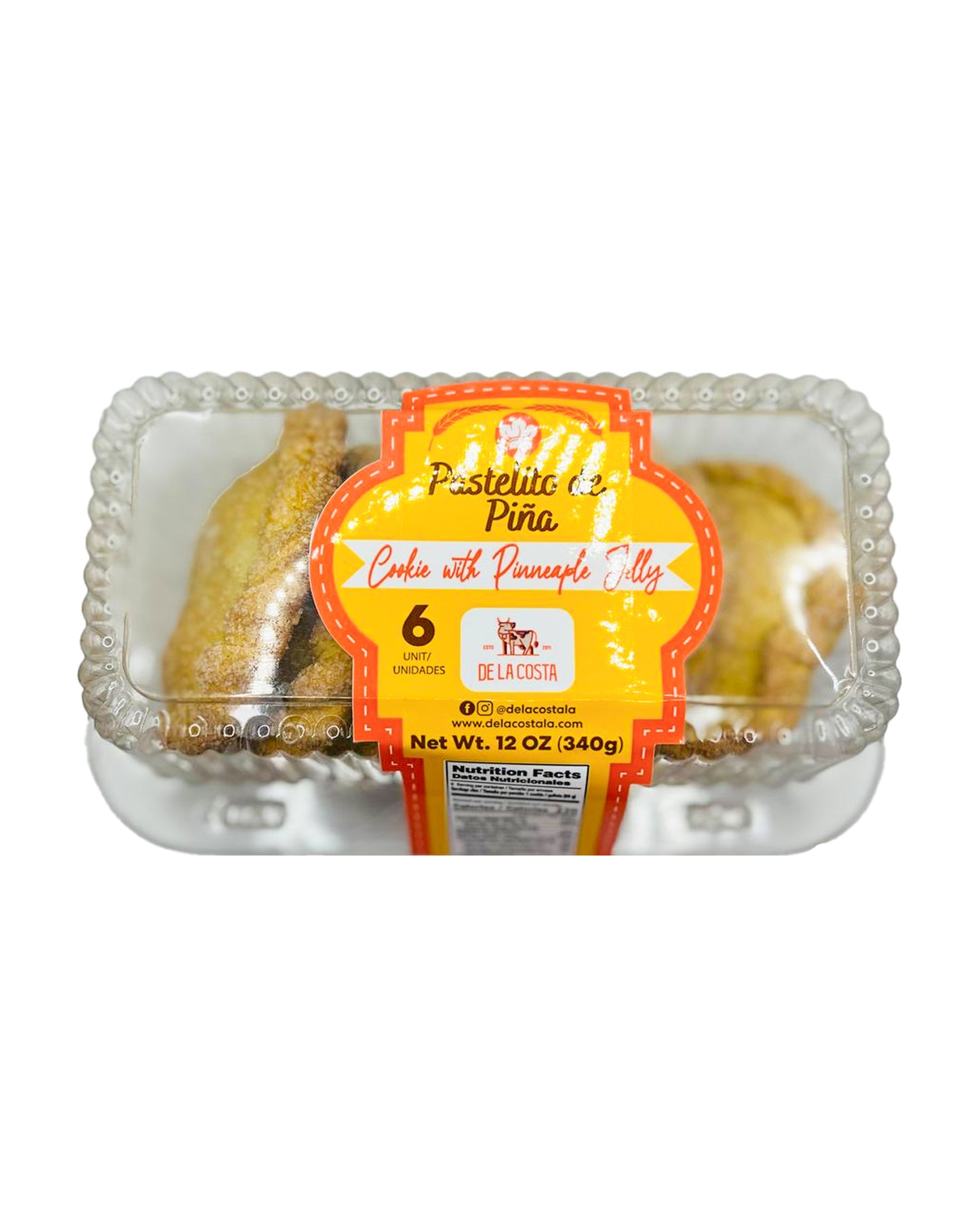 Pastel de Piña de la Costa
