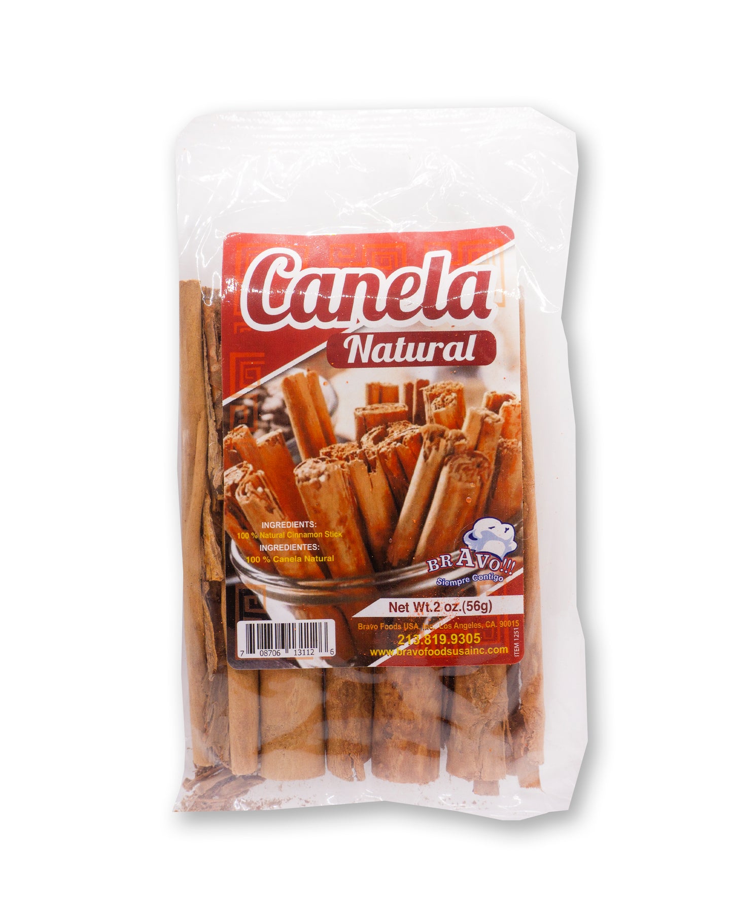 Canela Natural 2 oz
