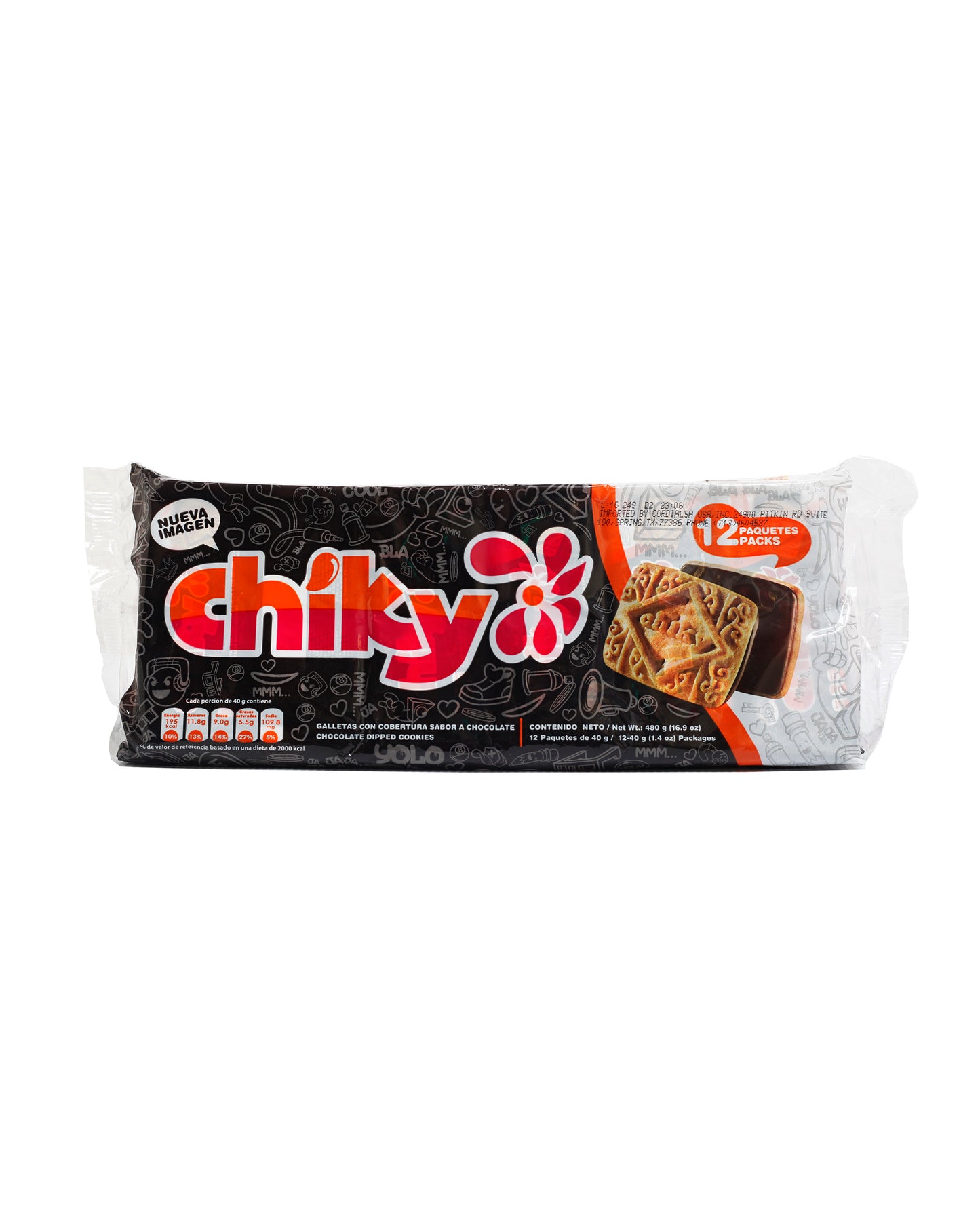 Pozuelo Chiky 480g (12 Unidades)