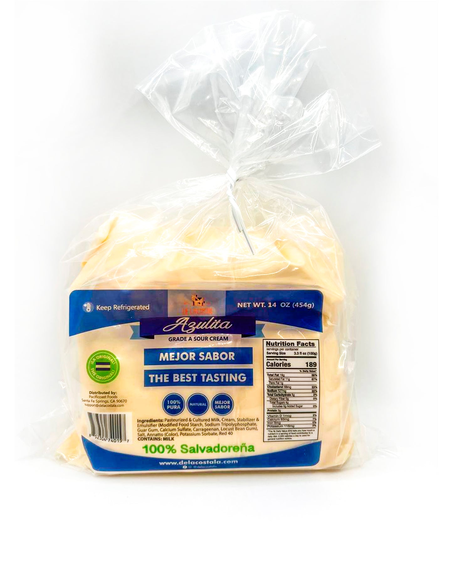 De La Costa Crema Azulita 14 oz