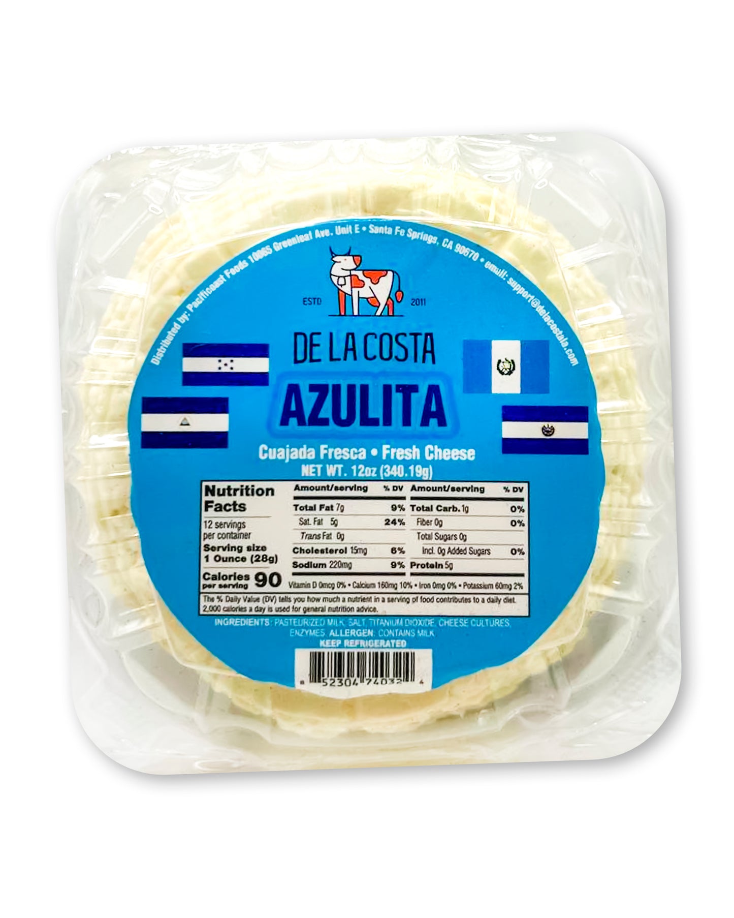 De la Costa Cuajada fresca Azulita