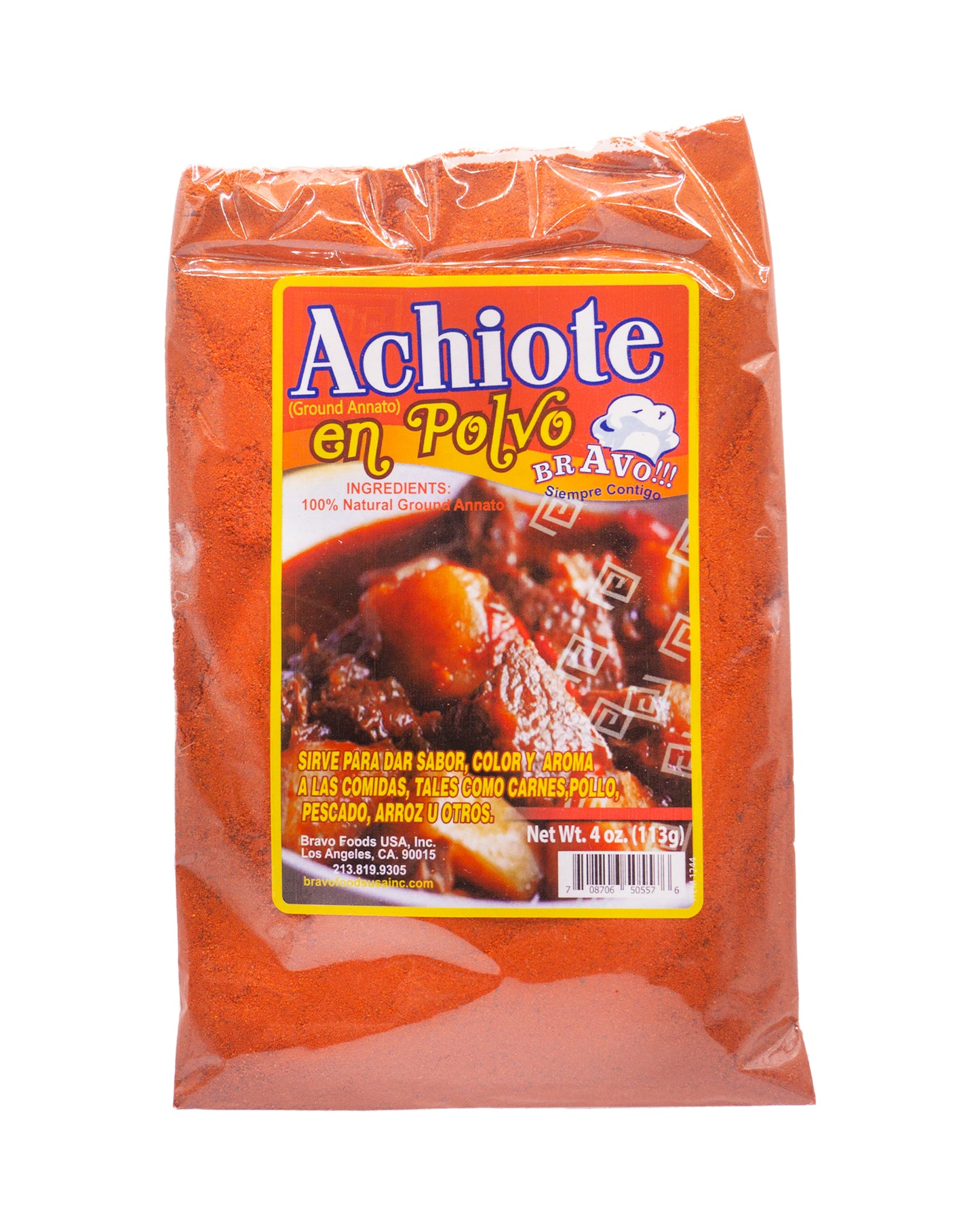 Achiote en Polvo Bravo 4 oz
