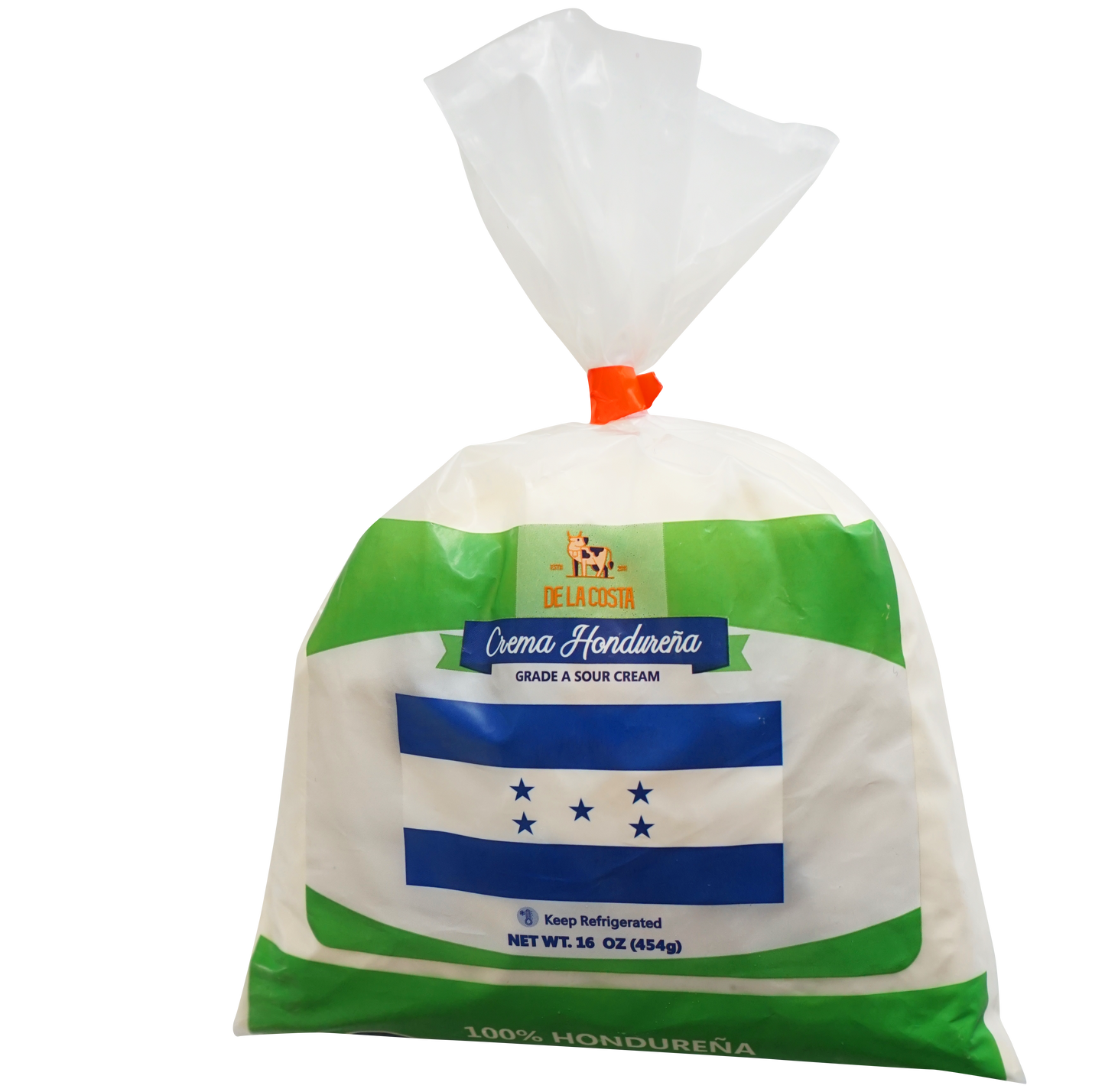 De La Costa Crema Hondureña 14 oz