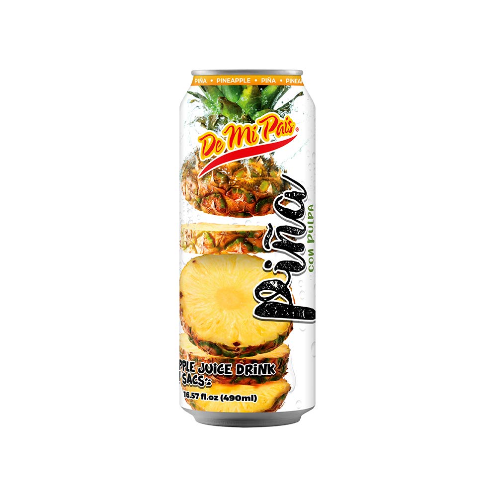 De Mi Pais Jugo de Piña 16.57 oz
