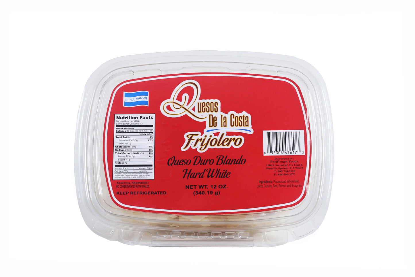 De La Costa Frijolero 12 oz