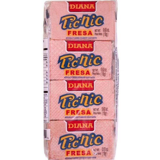 Diana Galleta Picnic Fresa 4.8 oz