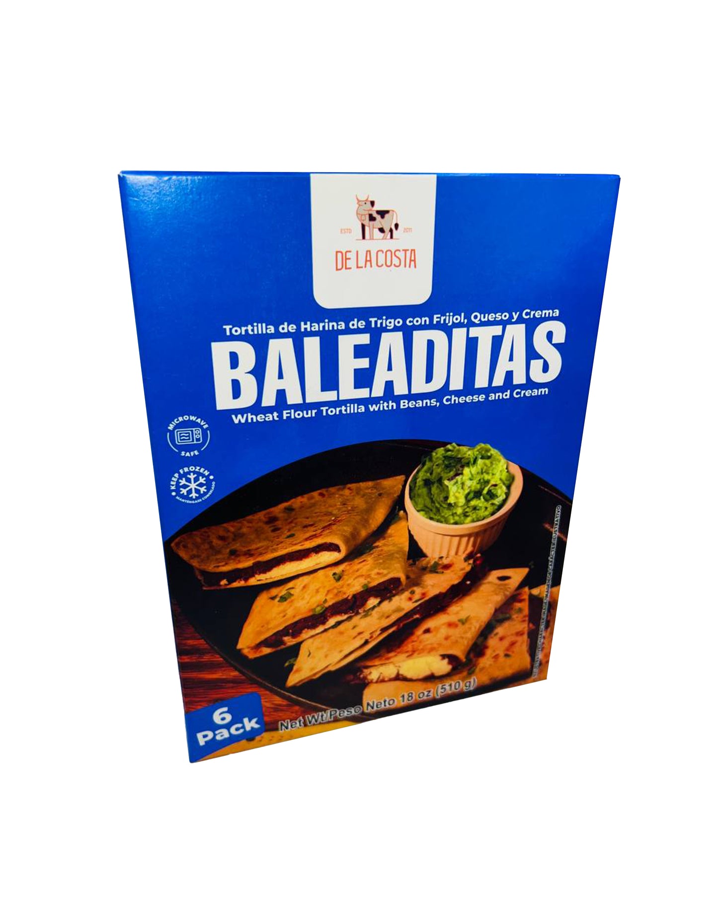 De la Costa Baleaditas Frijol y queso