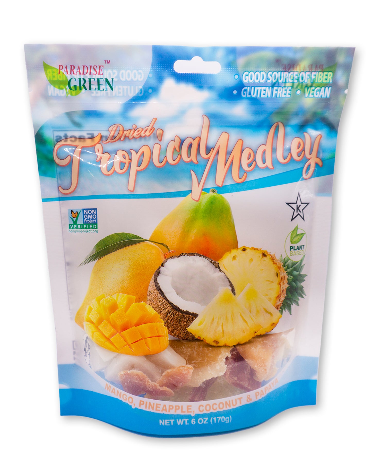 Fruta Deshidratada Tropical Mix Bolsa 6oz