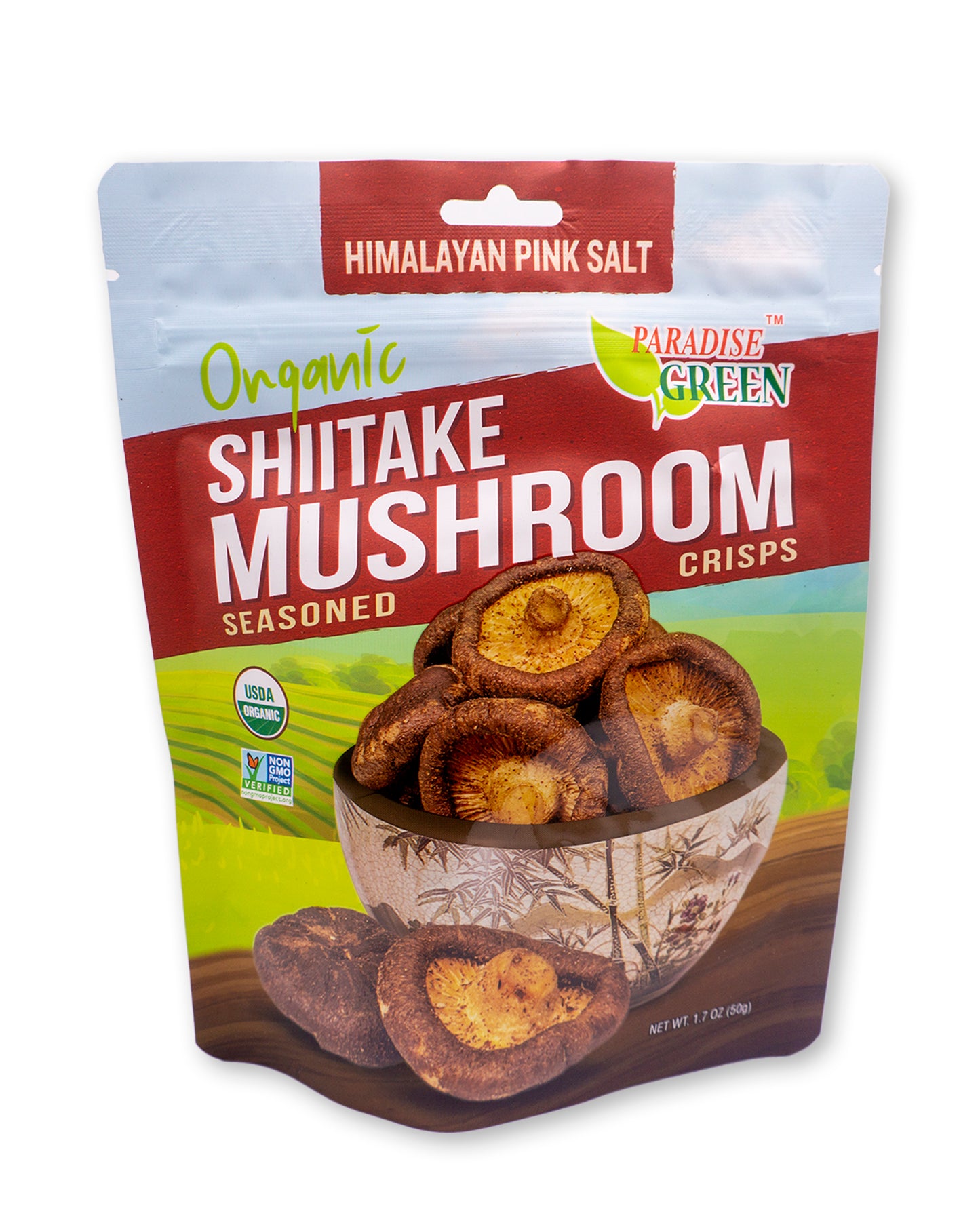 Organic Crispy Shiitake Mushroom-Seasoned 1.7oz
