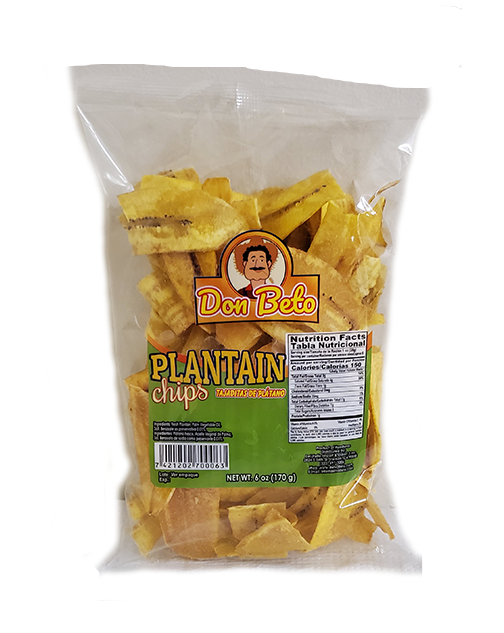 Don Beto Platanos Chips 6 oz